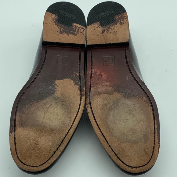 Cole Haan Dark Brown Pinch Tassel Loafers 10D main image 8
